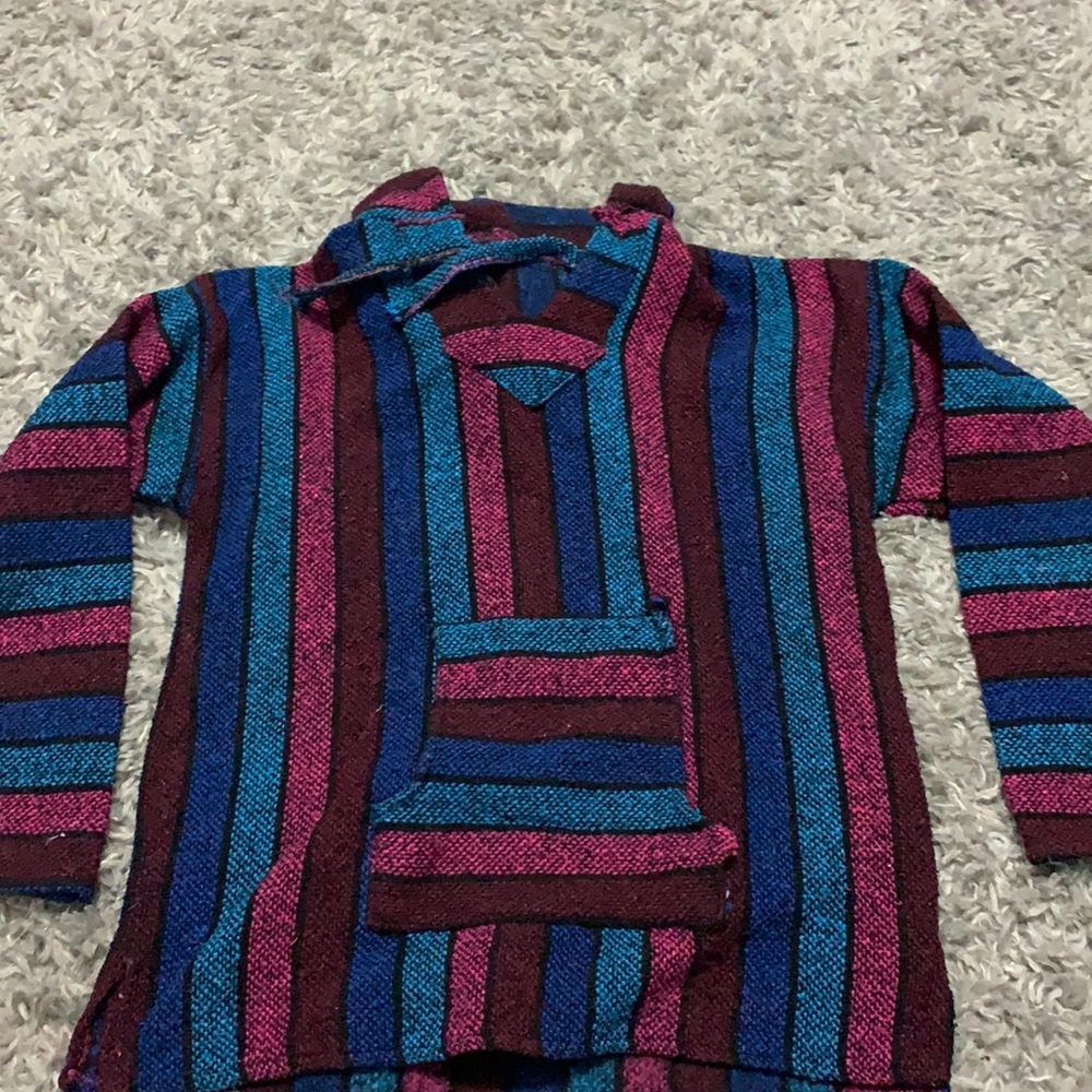 Colorful Cancun Baja hoodie